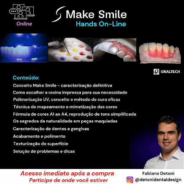 Make Smile treinamentos Hands On Line