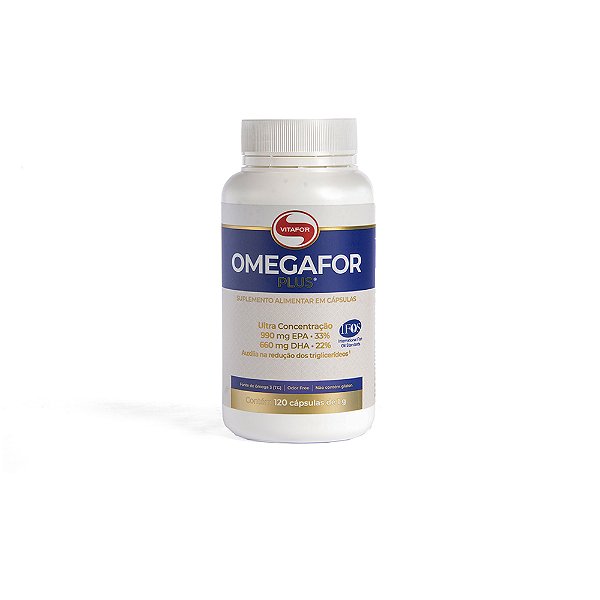 ÔMEGA FOR PLUS 120 CÁPSULAS VITAFOR