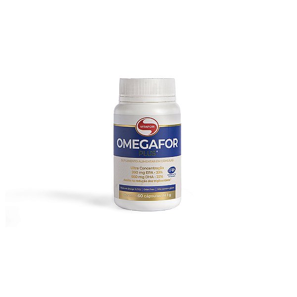 ÔMEGA FOR PLUS 60 CÁPSULAS VITAFOR