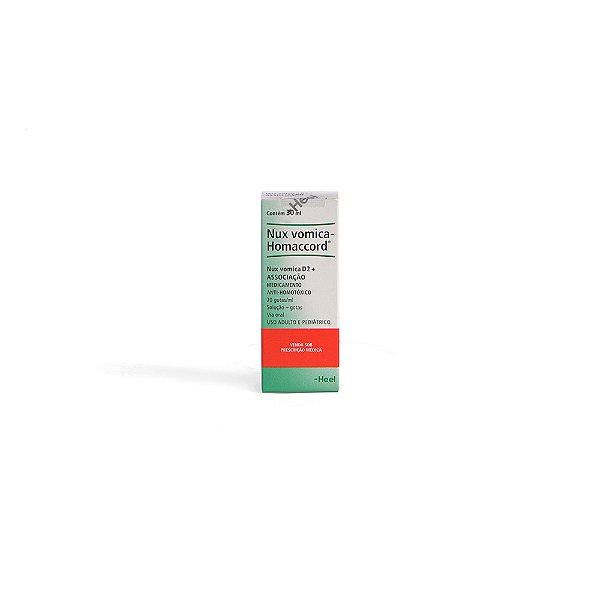 NUX VOMICA SOLUÇÃO ORAL 30ML HERBARIUM