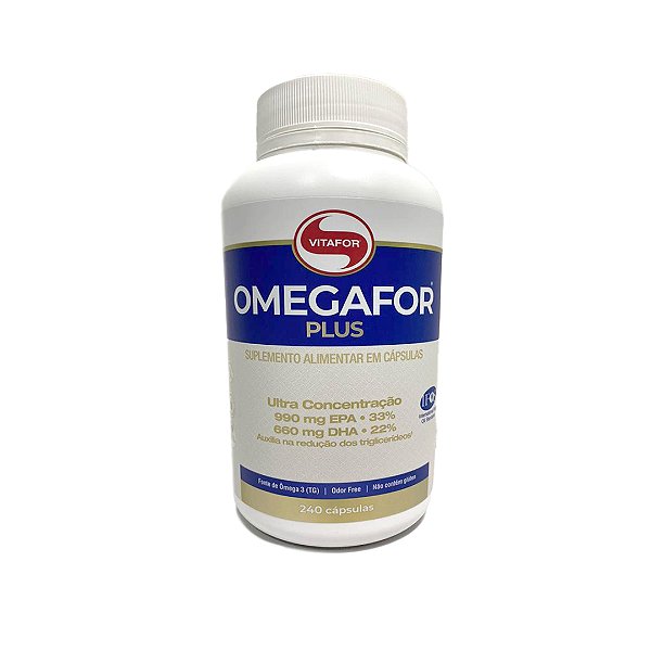 ÔMEGA FOR PLUS 240 CÁPSULAS VITAFOR