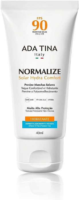 NORMALIZE SOLAR 40ML HYDRA CONFORT FPS 90 ADA TINA