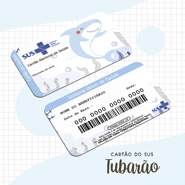 Cartao do SUS TUBARÃO