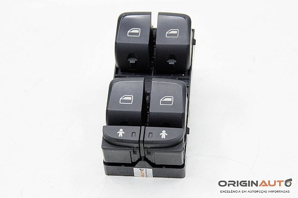 Botão Comando Vidro Dianteiro Esq Audi Q3 2014 8U0959851A