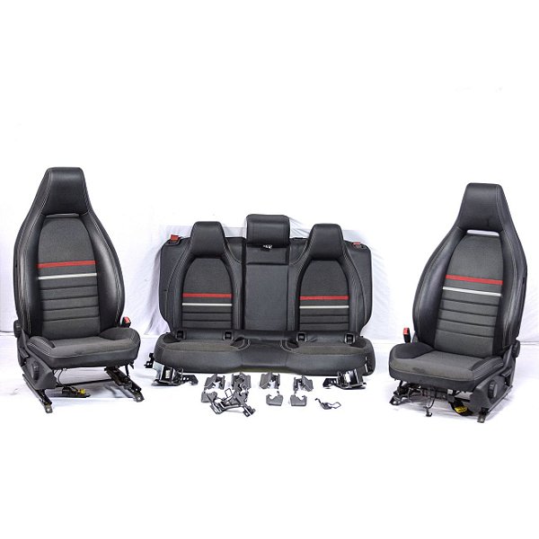 Jogo Bancos Elétrico Iluminado Mercedes A200 Style 2015