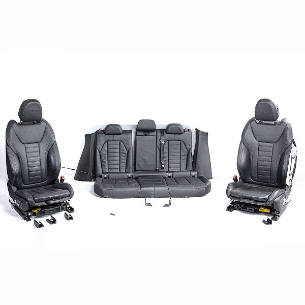 Jogo Bancos Couro Elétricos BMW X3 G01 2018 S/ Airbag