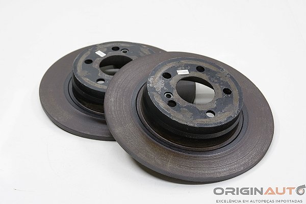 Par Discos Freio Traseiro Mercedes-Benz C200 Cgi 2011 A2044231512
