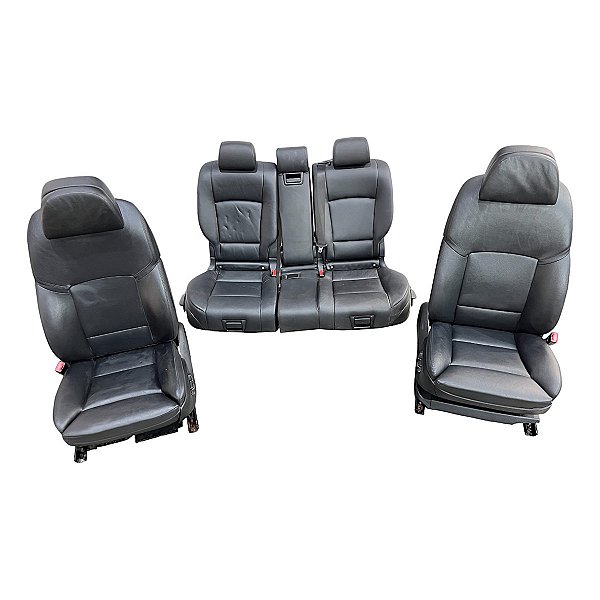 Jogo Bancos Couro BMW 535I 550I Gt 2010 Elétrico