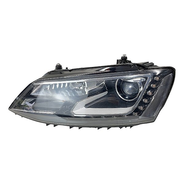 Farol Jetta Highline Mk6 2017 Esquerdo Xenon Led Com Reator
