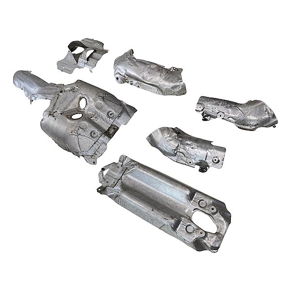 Kit Defletor Calor BMW 535i 550i GT 2010 Turbina 7576998