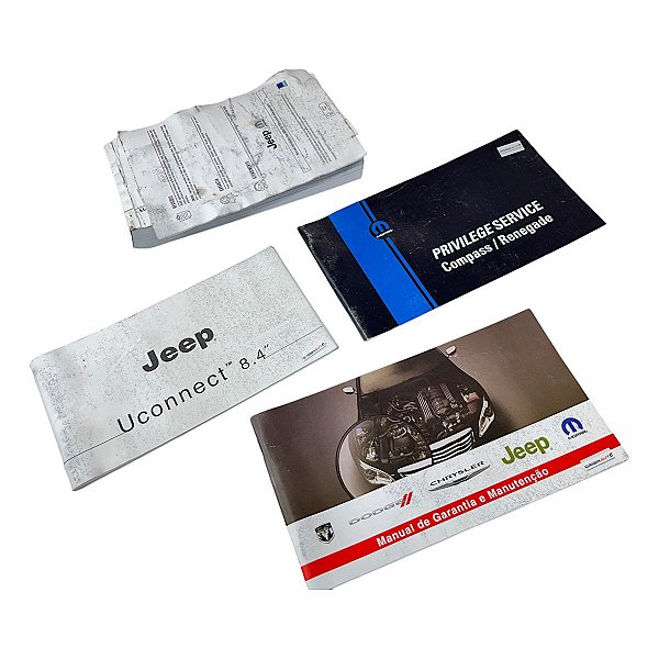 Manual Proprietário Jeep Renegade 2018 a 2021 Kit