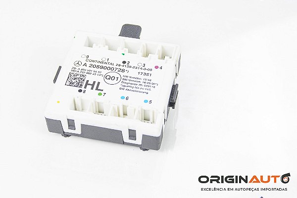 MODULO PORTA TRASEIRA ESQUERDA A2059000728 C250 2018