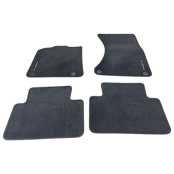 Jogo de Tapetes Porsche Macan 2016 2017 2018 Original Carpet