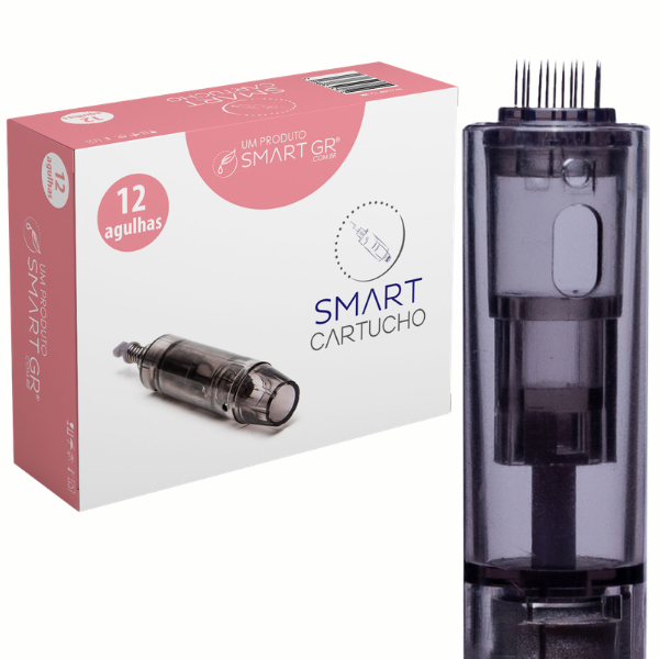 SMART CARTUCHO DERMA PEN 12AG - CX/10 - SMART