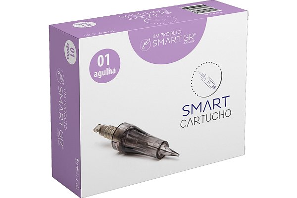 Smart Cartucho Derma Pen 1 Agulha Caixa Com 10 Unidades