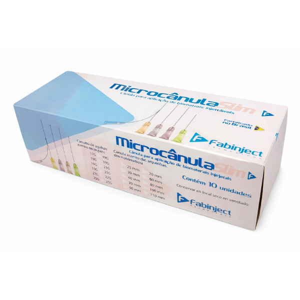 MICROCANULA 22GX50MM - CX/10 - FABINJECT