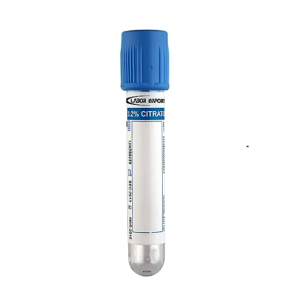 TUBO AZUL CITRATO COLETA A VACUO 3,6ML - CX/100 – LABOR IMPORT