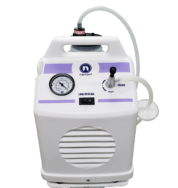BOMBA VACUO ASPIRADORA S/ PEDESTAL  3,25L BIVOLT- NEVONI