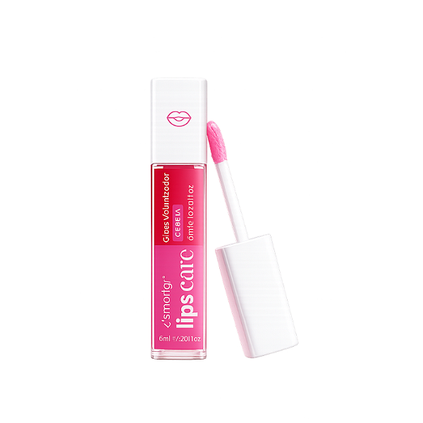 GLOSS VOLUMIZADOR DE CEREJA - LIPS CARE 6ML - SMART