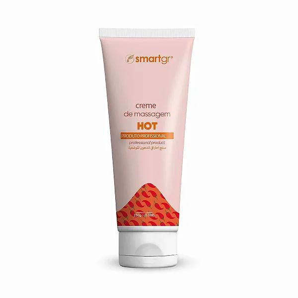 CREME DE MASSAGEM HOT 230G - SMART