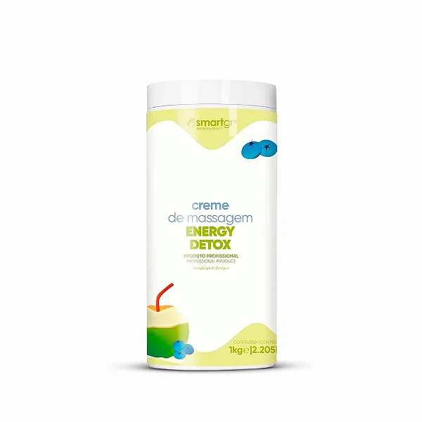 CREME DE MASSAGEM ENERGY DETOX 1KG - SMART