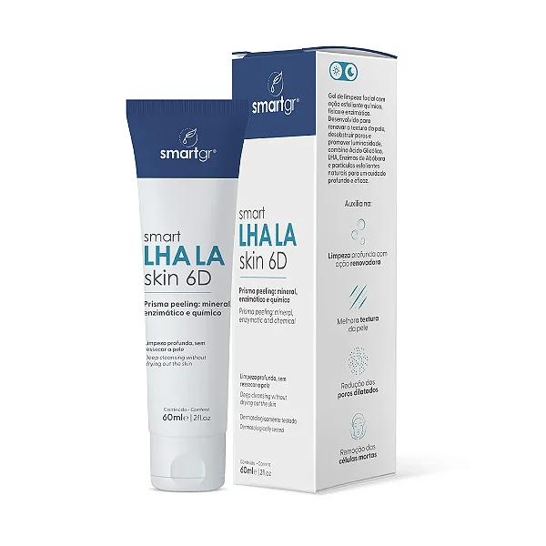 SMART PRISMA PEELING LHA LA SKIN 6D - GEL DE LIMPEZA - SMART