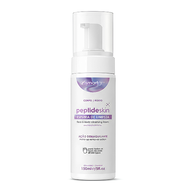 PEPTIDE SKIN ESPUMA DE LIMPEZA 150ML - SMART