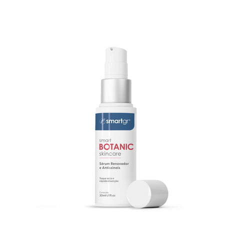 SERUM BOTANIC FACIAL RENOVADOR E ANTISSINAIS 30ML - SMART