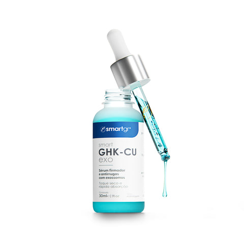 SERUM EXO C/ GHK-CU E EXOSSOMOS - FIRMADOR E ANTIRRUGAS 30ML - SMART