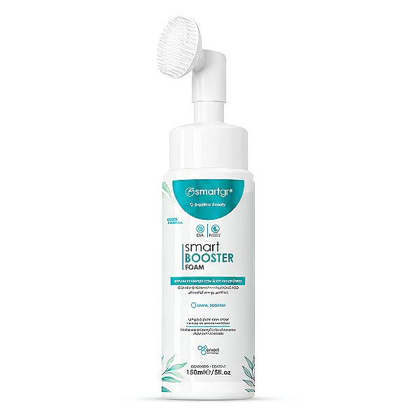 SMART BOOSTER FOAM 150ML - ESPUMA C/ ACIDO HIALURONICO - SMART