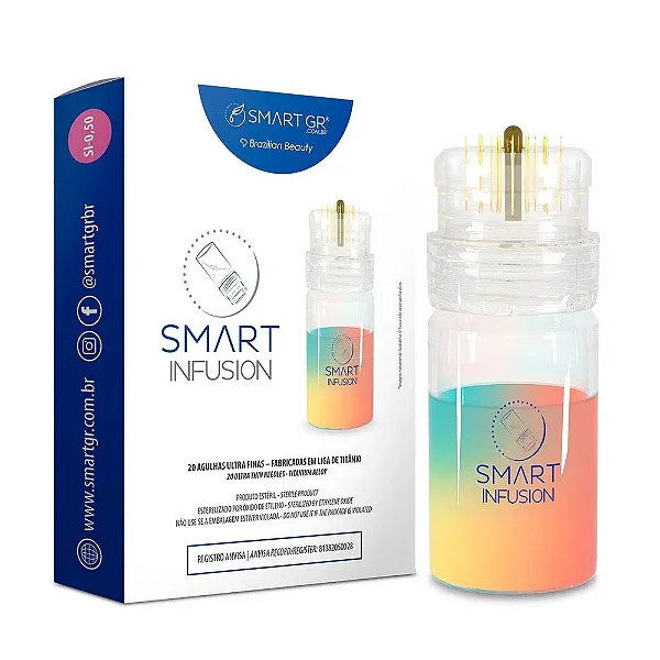 SMART INFUSION AGULHA 0,5MM - 3 UN - SMART