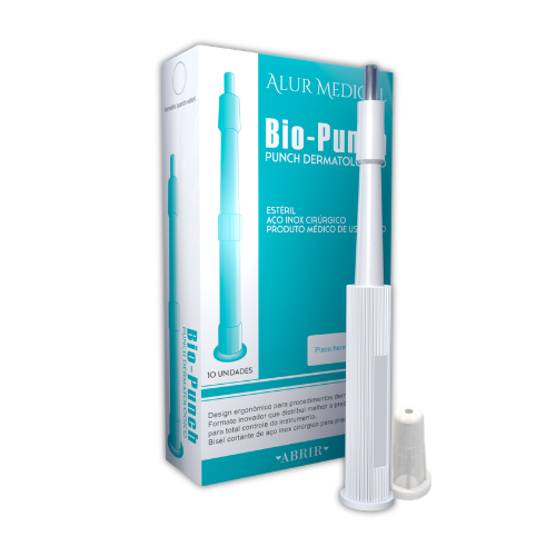 BIO-PUNCH P/ BIOPSIA 8 MM - CX/10 - ALUR