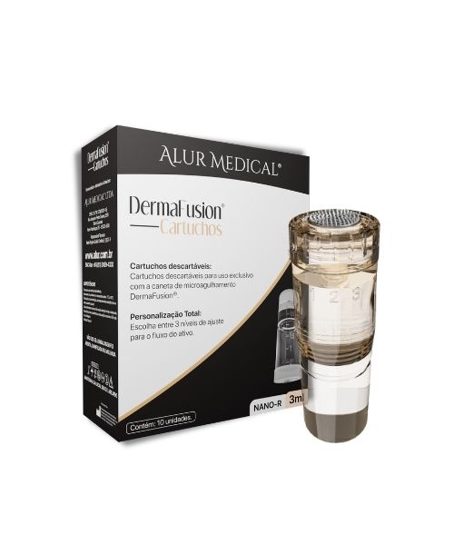 DERMAFUSION CARTUCHO 3ML NANO-R 137 AGULHAS - CX/10 - ALUR