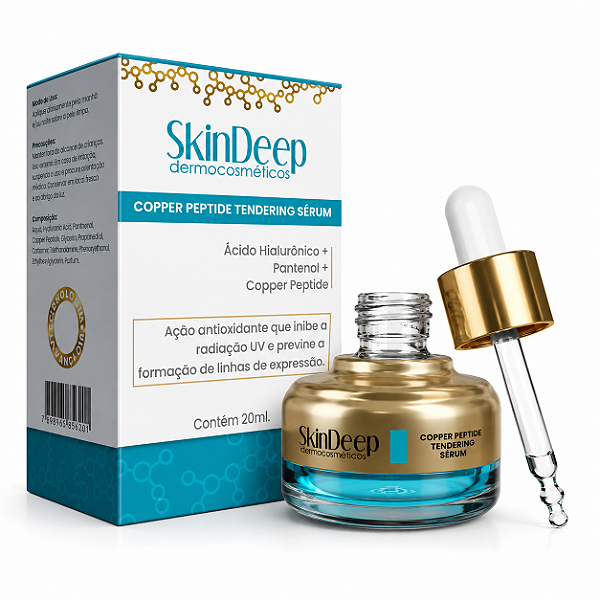 SKINDEEP SERUM COPPER PEPTIDE TENSOR ANTIOXIDANTE SDC-CPTS 10ML - ALUR