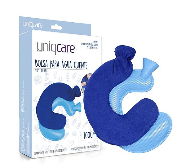BOLSA AGUA QUENTE - CERVICAL - 1000ML - UNIQCARE
