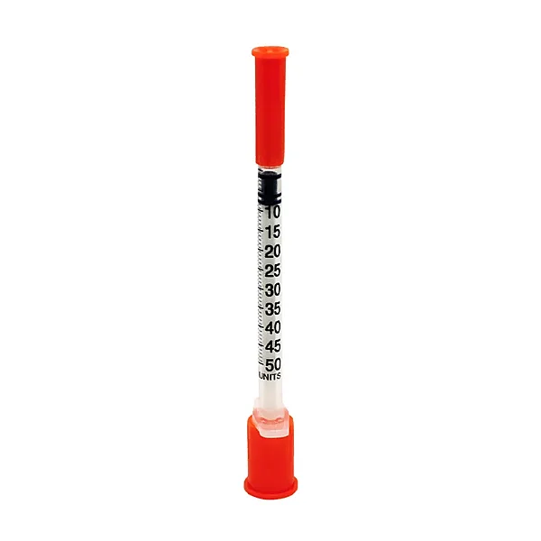 SERINGA INSULINA 0,5ML 6X0,25 15/64 31G C/AG - UNITARIO - UNIQMED