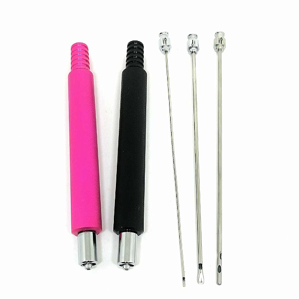 KIT LIPO DE PAPADA 3 CANULAS (PATO/KLEIN/MERCEDES) 17CM CUBA E ADAPTADOR-  THIMON