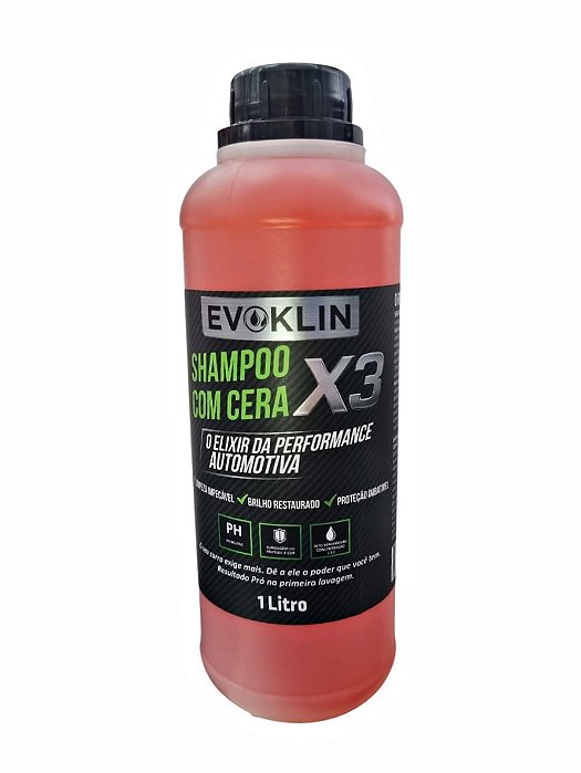 SHAMPOO COM CERA X3 1L