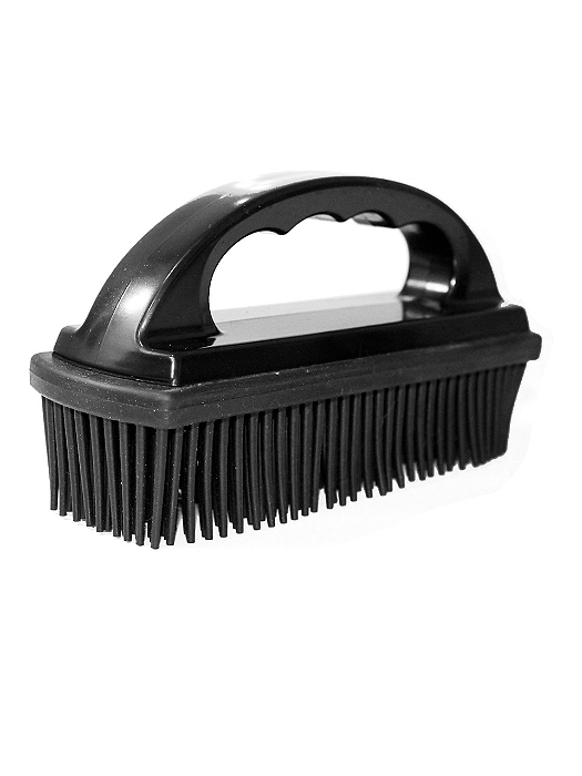 ESCOVA DE SILICONE PARA REMOÇÃO DE PELOS