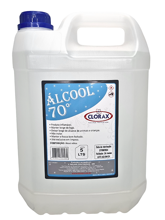 ALCOOL 70% CLORAX