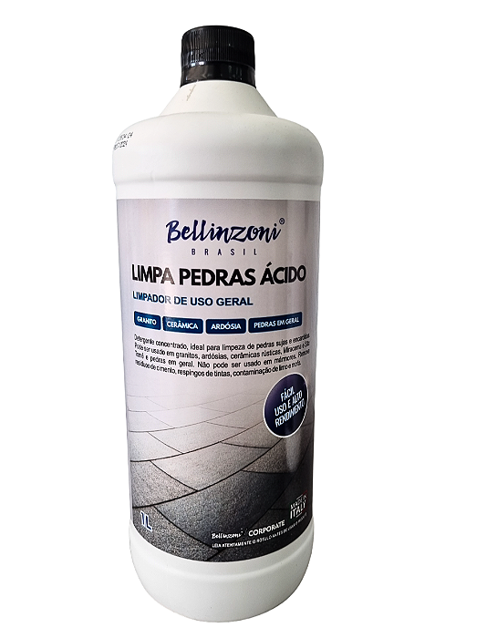 LIMPA PEDRA ACIDO BELLINZONI - 1LITRO