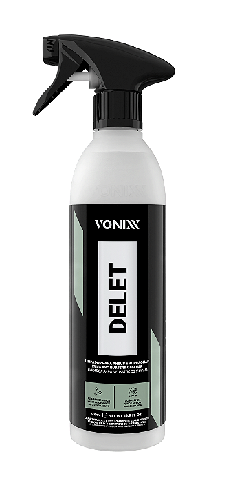 DELET - LIMPADOR PARA PNEUS E BORRACHAS