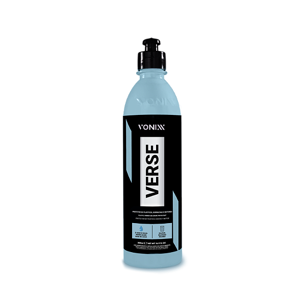 VERSE - PROTETOR DE PLÁSTICOS E BORRACHAS 500ML