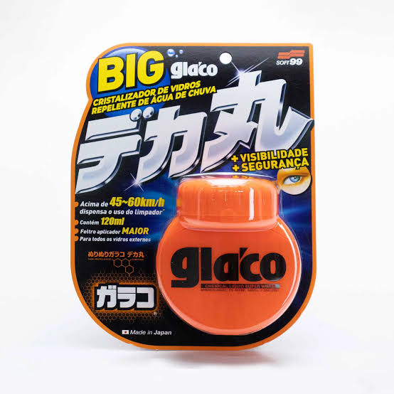 CRISTALIZADOR DE VIDROS-GLACO BIG 120ML SOFT99