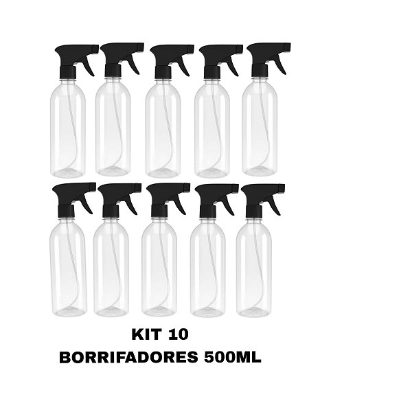 Borrifadores Multiuso – Kit com 10 Unidades