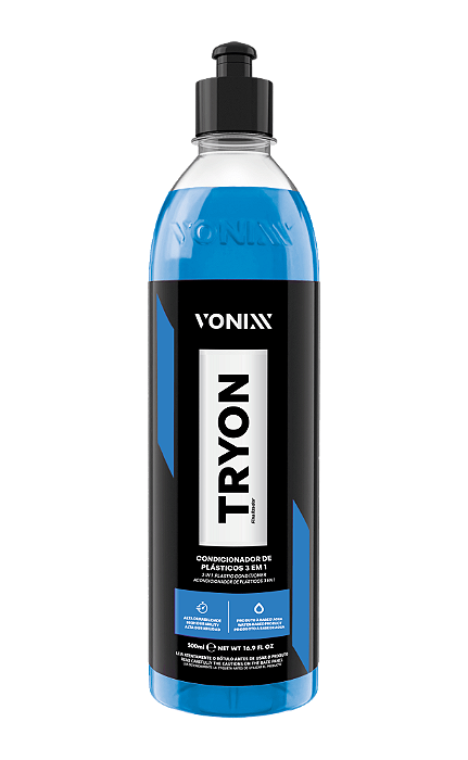 TRYON VONIXX - CONDICIONADOR DE PLÁSTICO 3 EM 1