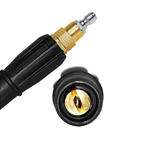 PONTEIRA SNOW FOAM COM PINO P/ ENGATE RAPIDO