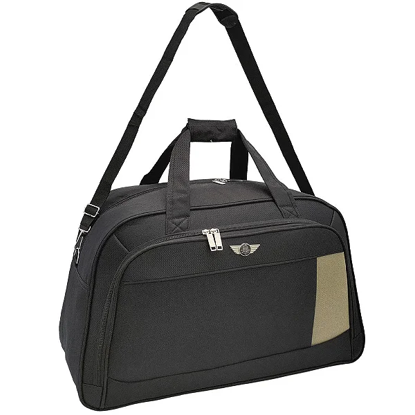 Bolsa de Viagem Grande Santino Roma SLS2G - Preta