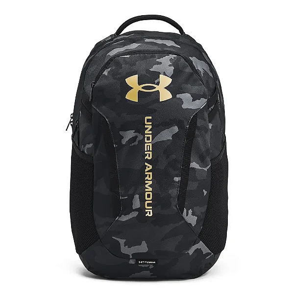 Mochila Hust 6.0 Under Armour Preto Camuflado