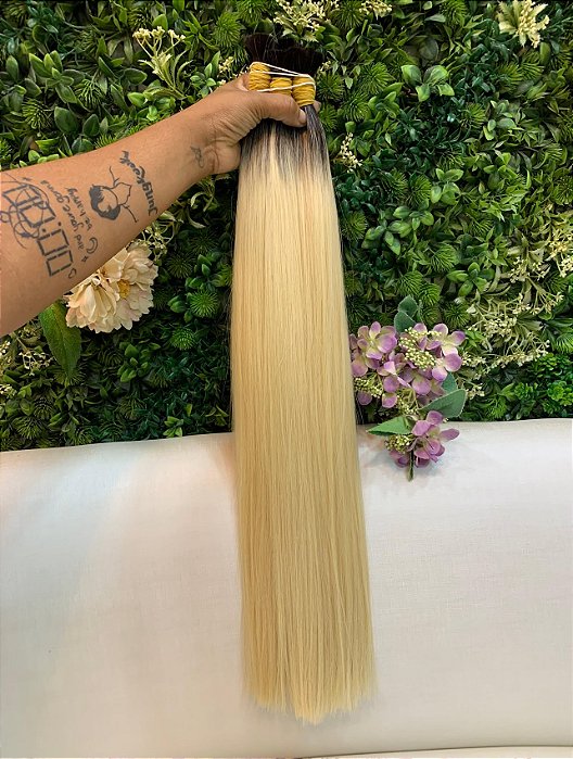 50g Vietnamita Super Dronw Loiro Raiz Esfumada 60CM